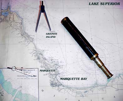 Map of Granite Island area